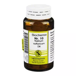 BIOCHEMIE 10 Natriumsulfuricum D 6 tabletten, 100 st