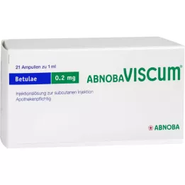 ABNOBAVISCUM Betulae 0,2 mg ampullen, 21 stuks
