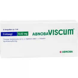 ABNOBAVISCUM Crataegi 0,02 mg ampullen, 8 stuks