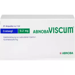 ABNOBAVISCUM Crataegi 0,2 mg ampullen, 21 stuks