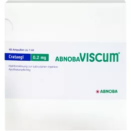 ABNOBAVISCUM Crataegi 0,2 mg ampullen, 48 stuks
