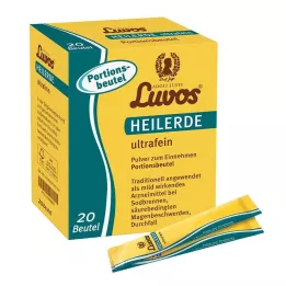 LUVOS Genezende klei ultrafijne portiezakjes, 20X6,5 g