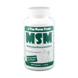 MSM 500 mg Methylsulfonylmethaan capsules, 250 stuks