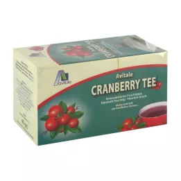 CRANBERRY TEE Filterzakken, 20 stuks