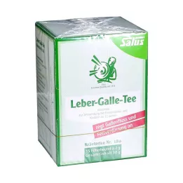 LEBER GALLE-Thee Kruidenthee Nr.18a Salus Filterzak, 15 stuks