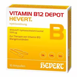 VITAMIN B12 DEPOT Hevert ampullen, 10 stuks