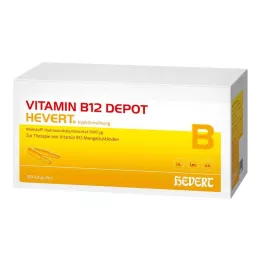VITAMIN B12 DEPOT Hevert ampullen, 100 stuks