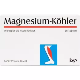 MAGNESIUM KÖHLER Kapseln, 1x15 st