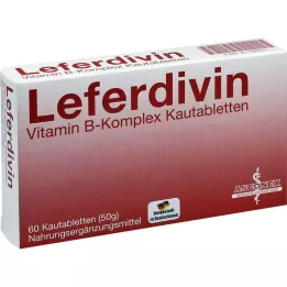LEFERDIVIN Vitamine B-complex kauwtabletten, 60 stuks