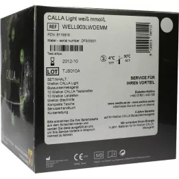 WELLION CALLA lichte bloedsuiker mg.Set mmol/l wit, 1 st