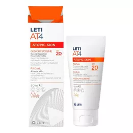 LETI AT4 Gezichtscrème SPF 20, 50 ml