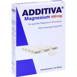 ADDITIVA Magnesium 400 mg film -gecoate tabletten, 30 st