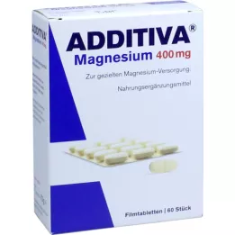 ADDITIVA Magnesium 400 mg film -gecoate tabletten, 60 st