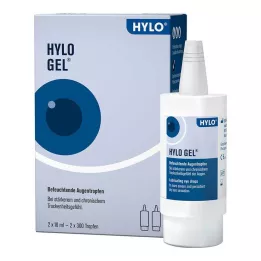 HYLO-GEL Oogdruppels, 2X10 ml