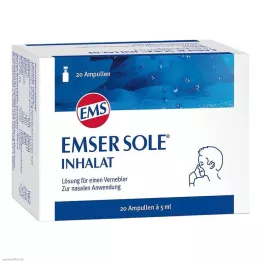 EMSER Sole Inhalatieoplossing voor vernevelaar, 20 stuks