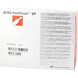 BD POSIFLUSH SP Spoelsysteem voorgevulde spuiten, 30X10 ml
