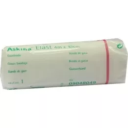 ASKINA Elastisch verband 10 cmx4 m cellofaan, 1 st