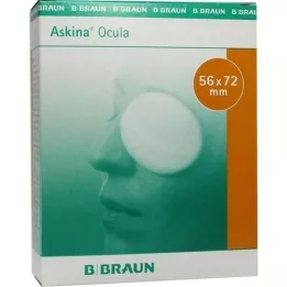 ASKINA Ocula Eye Compressie 56x72 mm steriel, 5 st