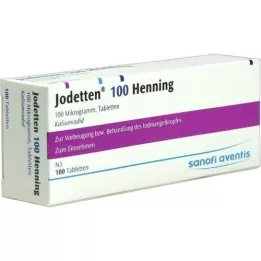 JODETTEN 100 Henning Tablets, 100 st