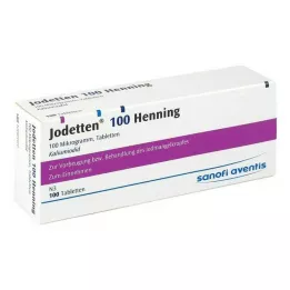 JODETTEN 100 Henning-tabletten, 100 stuks