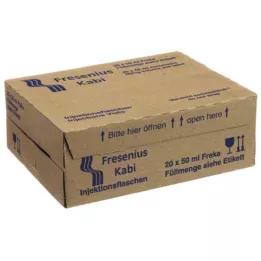AMPUWA Freka-fles injectie-/infuusoplossing, 20X50 ml