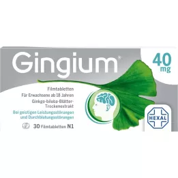 GINGIUM Filmomhulde tabletten, 30 stuks