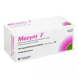 MEZYM F maagsapresistente tabletten, 100 stuks