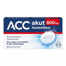 ACC akut 600 bruistabletten, 10 stuks