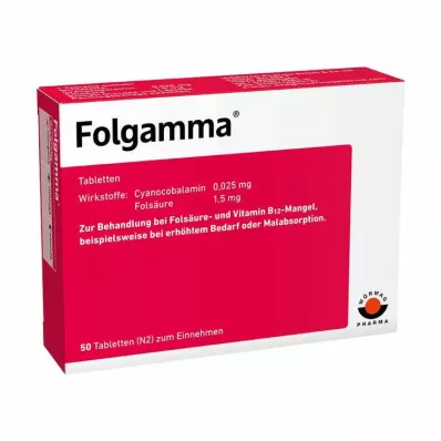FOLGAMMA Tabletten, 50 stuks
