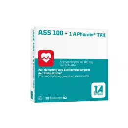 ASS 100-1A Pharma TAH Tabletten, 50 stuks