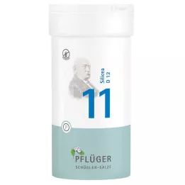 BIOCHEMIE Pflüger 11 Silicea D 12 tabletten, 400 stuks