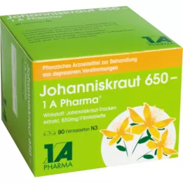 St. Johns Wort 650 1A Pharma, 90 st