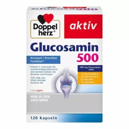 DOPPELHERZ Glucosamine 500 capsules, 120 stuks