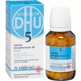 BIOCHEMIE DHU 5 kalium phosforicum d 6 tab.Karto, 200 st