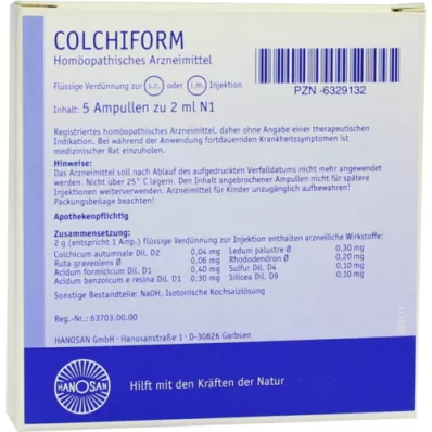 Colchiform Ampullen, 5x2 ml