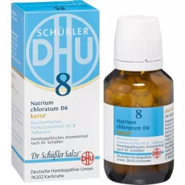 BIOCHEMIE DHU 8 Natriumchloratum D 6 Table.Karto, 200 st