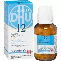 BIOCHEMIE DHU 12 calcium zwavelholt D 6 Table.Karto, 200 st