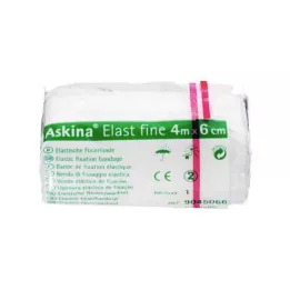 ASKINA Elast Fine verband 6 cmx4 m cellofaan, 1 st