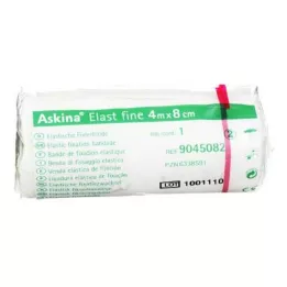 ASKINA Elast Fine verband 8 cmx4 m cellofaan, 1 st
