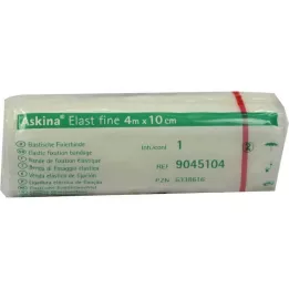 ASKINA Elast Fine verband 10 cmx4 m cellofaan, 1 st