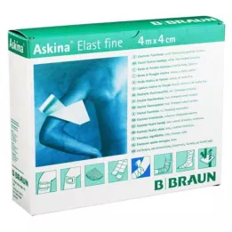 ASKINA Elast Fine Bandage 4 cmx4 m los, 20 st