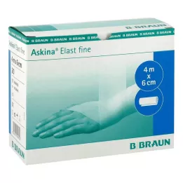 ASKINA Elast Fine Bandage 6 cmx4 m los, 20 st