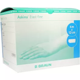 ASKINA Elast Fine Bandage 12 cmx4 m los, 20 st
