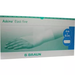 ASKINA Elast Fine Bandage 8 cmx4 m los, 100 st