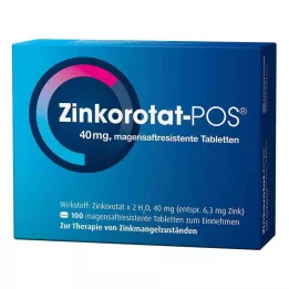 ZINKOROTAT POS maagsapresistente tabletten, 100 stuks