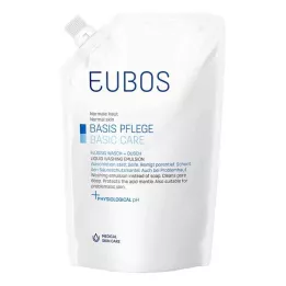 Eubos Base Care Liquid Wash + Douche Blauw, 400 ml