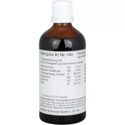 RETROPLEX KL Nr.140 druppels, 100ml