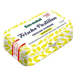 EM Eukal Verse Pastilles Citroen suikervrij, 20 g