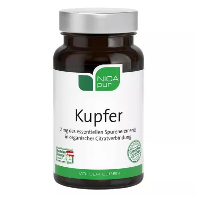 NICAPUR Kopercapsules, 60 stuks