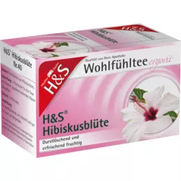H&S Hibiskus Blossom Filtertas, 20x1,75 g